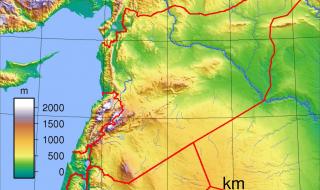 世界地图俄罗斯,土耳其,叙利亚在世界地图的位置 叙利亚地理位置图