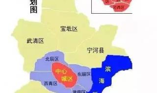 天津市南开区地图